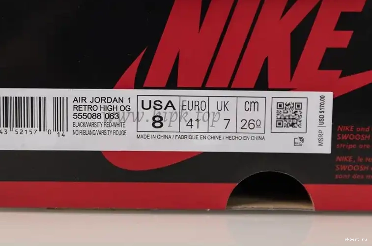 to God retail bred ready retro Patent air jordan 1 materials Pk ship 0512